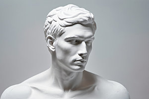 石膏雕塑古罗马艺术素材