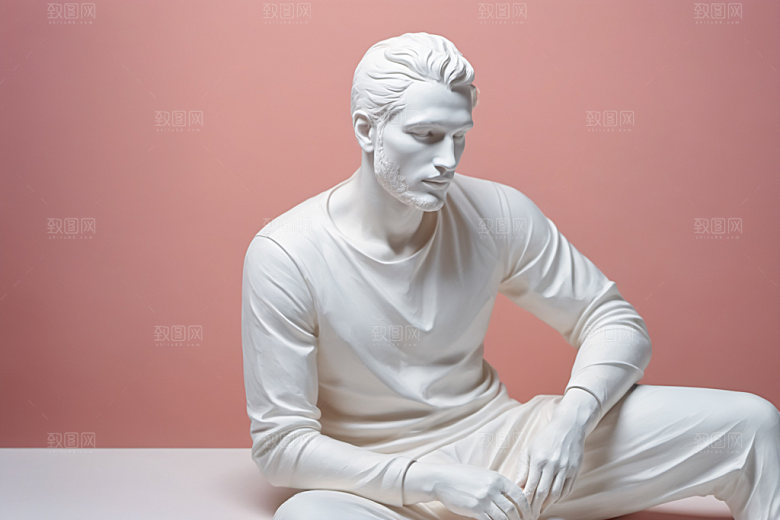 石膏雕塑3D雕刻素材