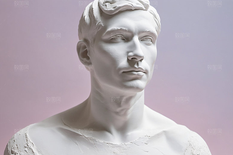 石膏雕塑雕刻3D素材