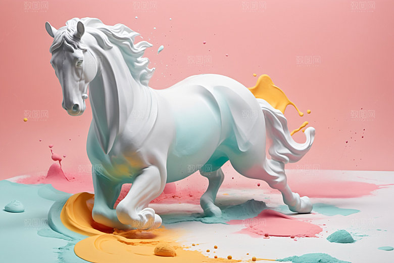 石膏雕塑3D雕刻素材