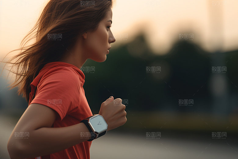 运动手表电子手表产品摄影图