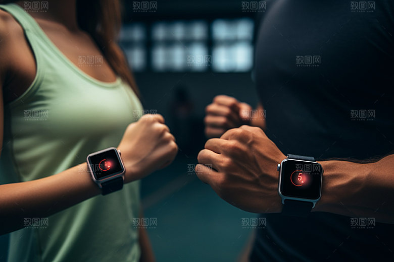 运动手表高清智能摄影图