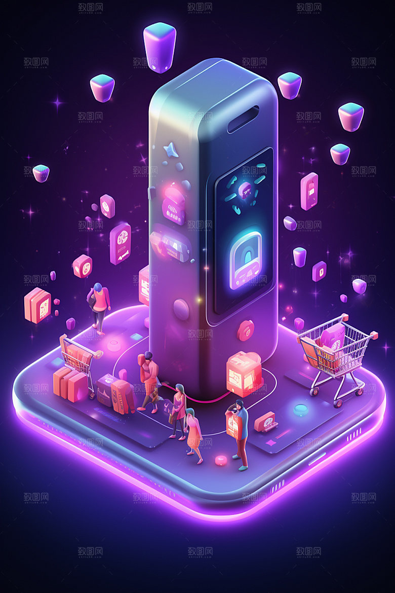 手机购物促销活动模型