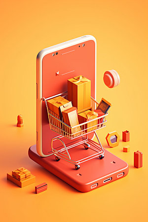 手机购物活动电商模型
