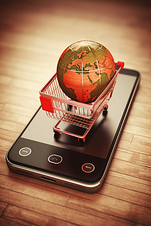 手机购物网购活动模型