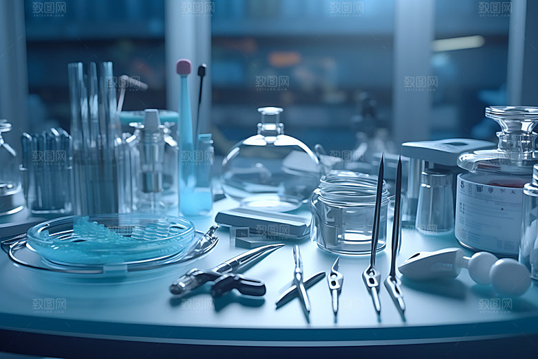 手术器械健康临床医疗效果图