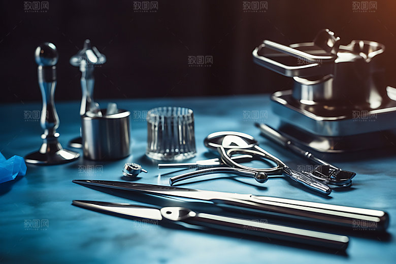 手术器械健康手术刀效果图