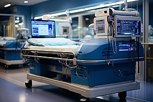 手术室诊室设备摄影图