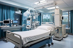 手术室医院器械摄影图
