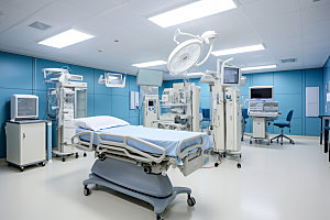 手术室医护场景摄影图