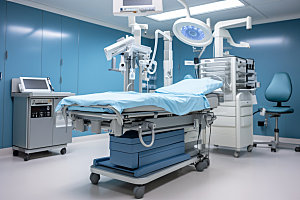 手术室设备医护摄影图