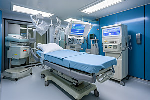 手术室医护器械摄影图