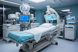 手术室检测器械摄影图