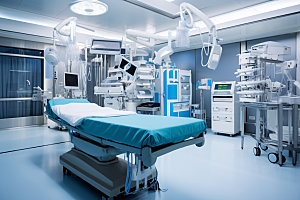 手术室医院科技摄影图