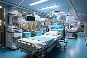 手术室器械科技摄影图
