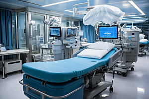 手术室治疗器械摄影图