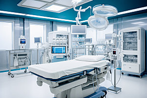 手术室器械治疗摄影图