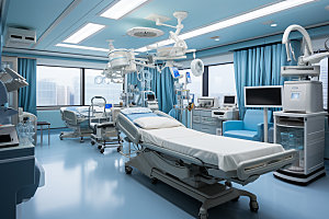 手术室治疗设备摄影图