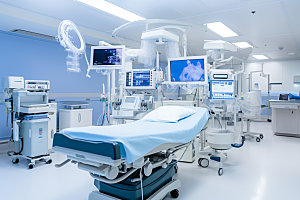 手术室医院治疗摄影图