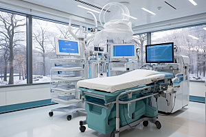 手术室设备治疗摄影图