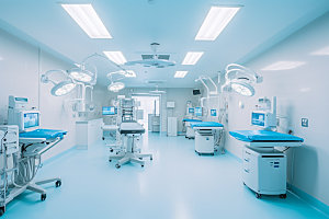 手术室医护器械摄影图
