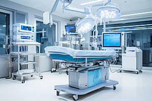 手术室医疗器械摄影图