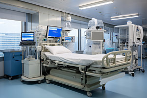 手术室设备场景摄影图