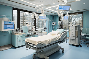 手术室科技医院摄影图