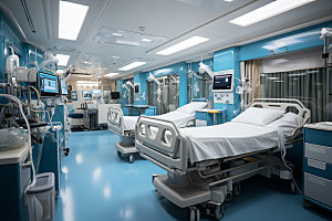 手术室设备医院摄影图