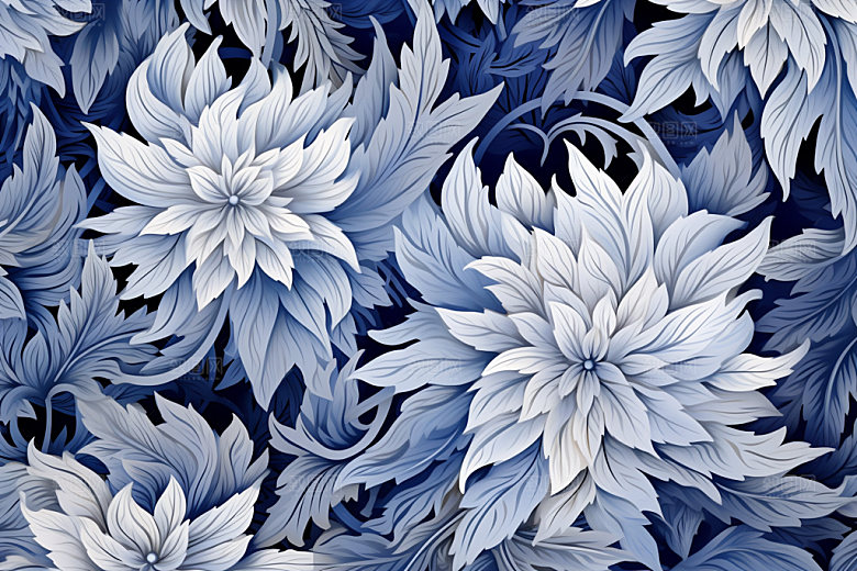 霜降节气风物插画