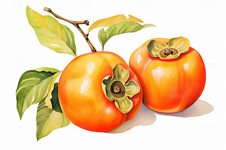 霜降季节风物插画