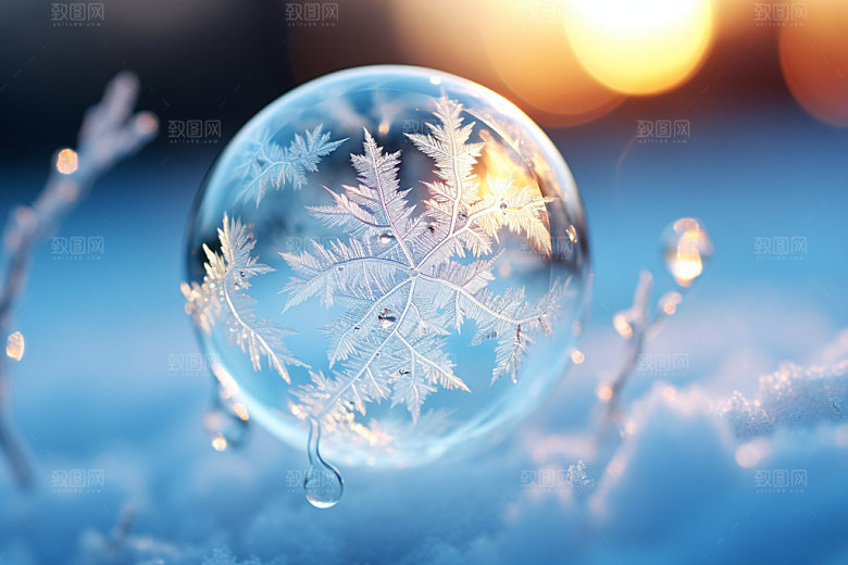 霜降十月秋季摄影图