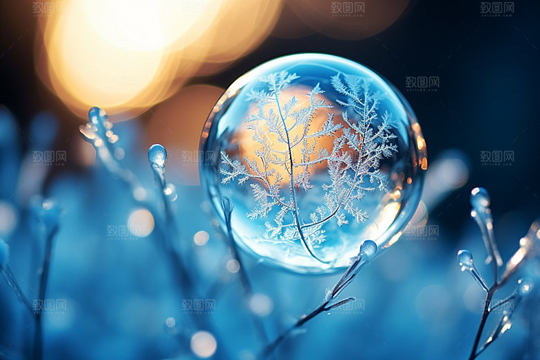 霜降秋季高清摄影图