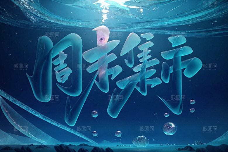 双十一艺术字双十一嗨购矢量元素