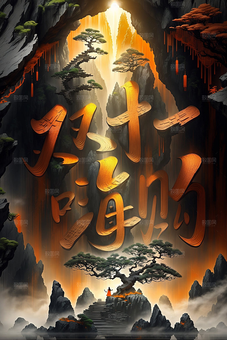 双十一周末集市立体矢量元素