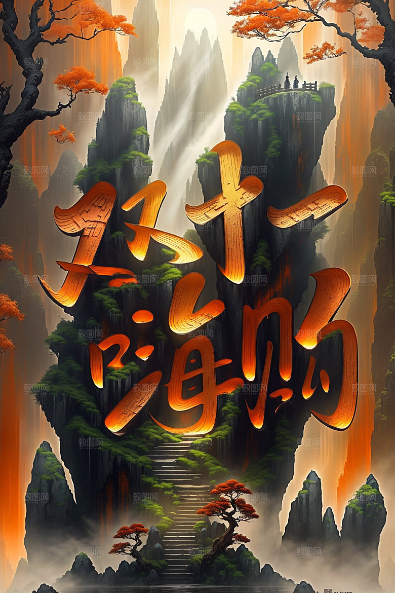 双十一双十一嗨购质感矢量元素