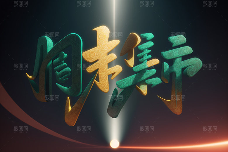 双十一艺术字双十一快乐玩出趣矢量元素