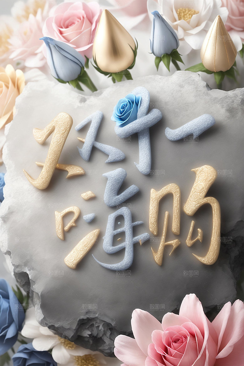 双十一质感好物推荐矢量元素
