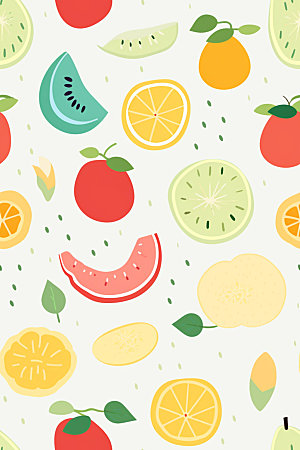水果果蔬情形背景图