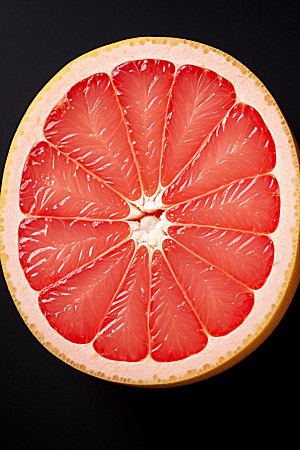 柚子水果西柚摄影图