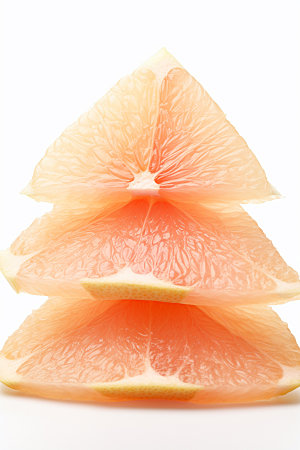 柚子质感夏季摄影图