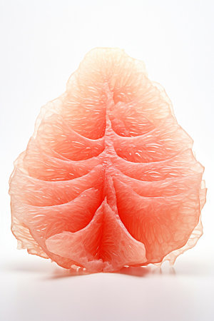 柚子西柚美食摄影图