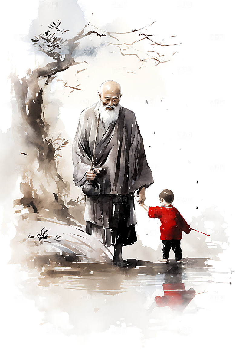 教书育人讲课教育插画