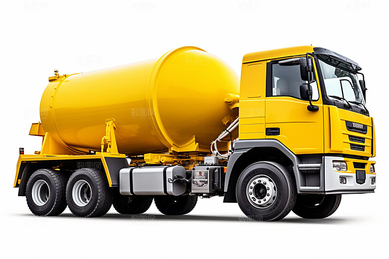 水泥搅拌车3D建筑模型