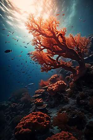 海底世界自然高清摄影图