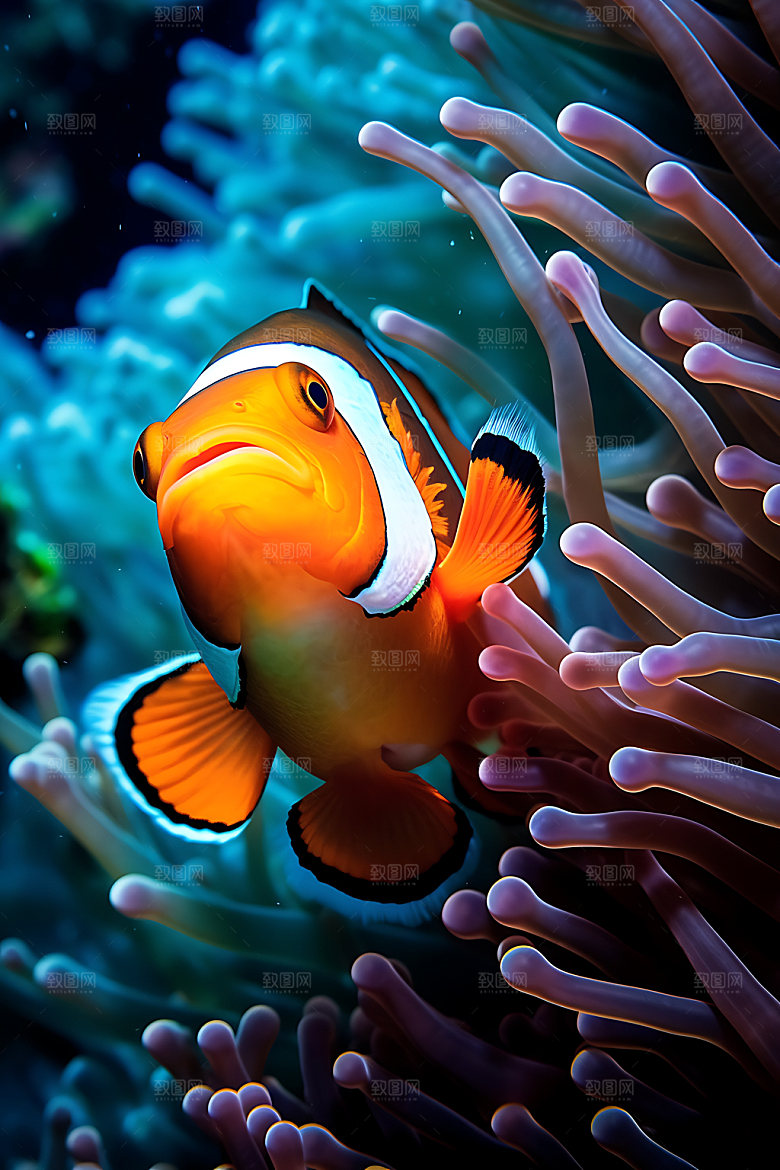 海底世界环保海洋生物摄影图