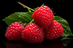 树莓高清美味摄影图