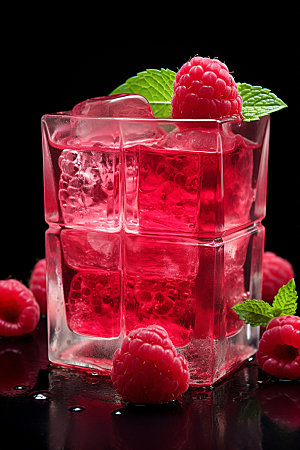树莓高清食品摄影图