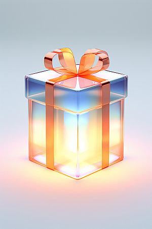 电子商务礼物盒酸性元素矢量元素