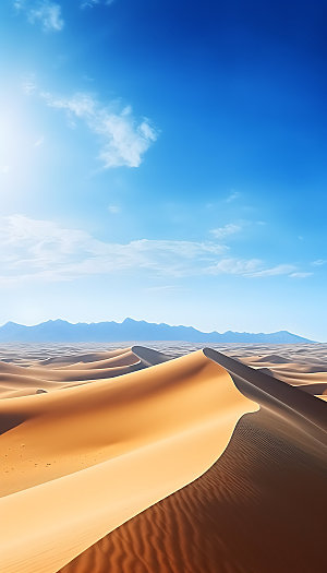 腾格里沙漠高清西北摄影图